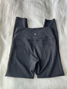 lululemon athletica Black High-Waist Workout Leggings